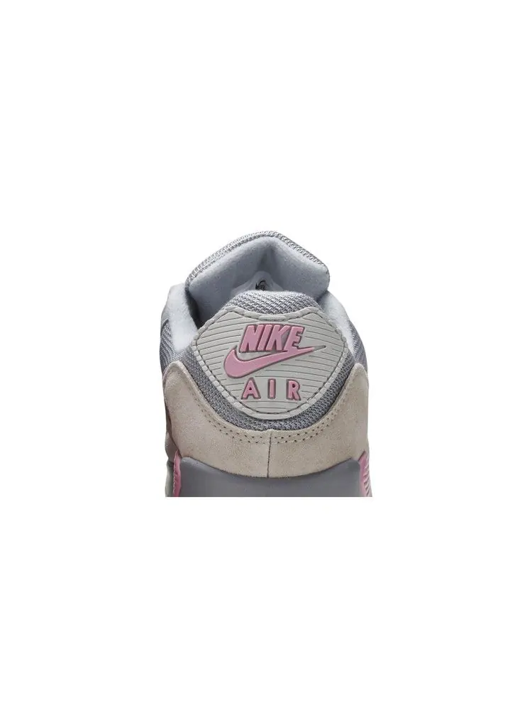 Кроссовки Nike Air Max 90 'Pink String' — изображение 8 из 9, серый/розовый/серый