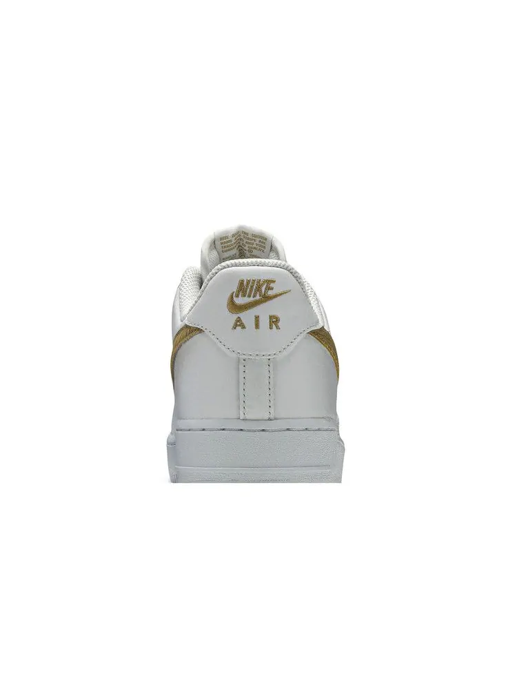 Кроссовки Nike Air Force 1 Low 'Club Gold Swoosh' — изображение 8 из 9, белый/золотистый
