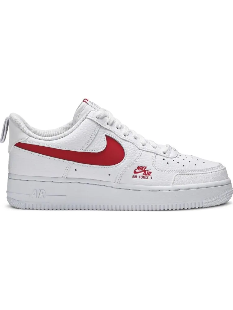 Кроссовки Nike Air Force 1 Low Utility 'White Red' — изображение 1 из 8, белый