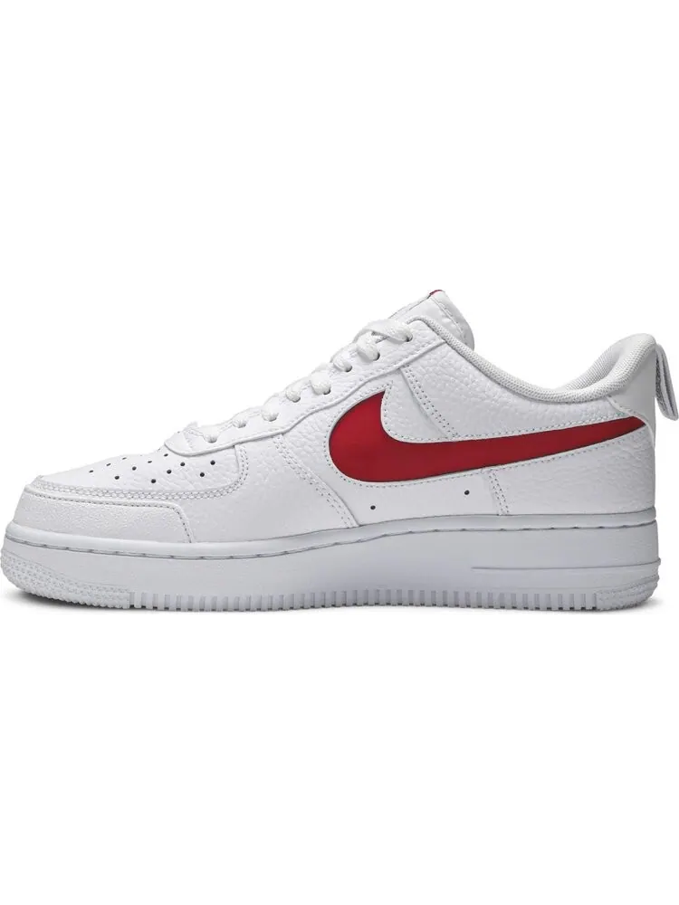 Кроссовки Nike Air Force 1 Low Utility 'White Red' — изображение 3 из 8, белый