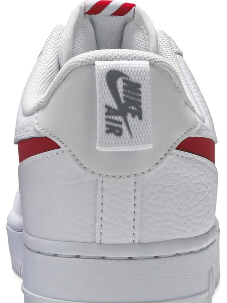 Кроссовки Nike Air Force 1 Low Utility 'White Red' — изображение 7 из 8, белый