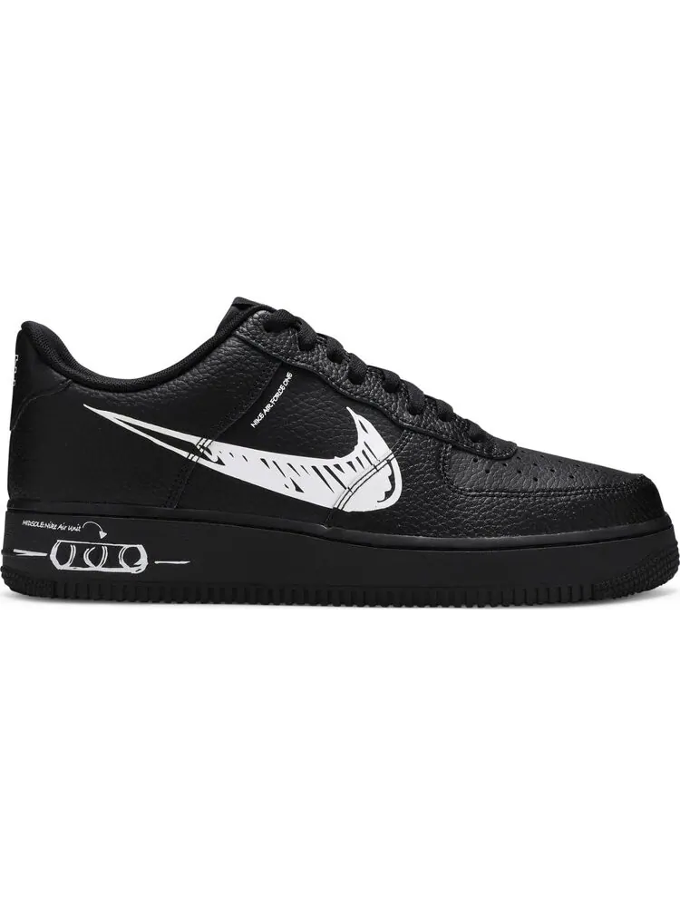 Кроссовки Nike Air Force 1 Low 'Sketch' — изображение 1 из 8, черный