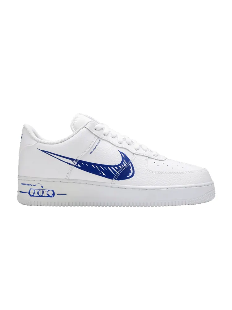 Кроссовки Nike Air Force 1 Low 'Sketch' — изображение 1 из 9, белый
