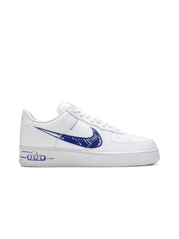 Кроссовки Nike Air Force 1 Low 'Sketch' — изображение 2 из 9, белый