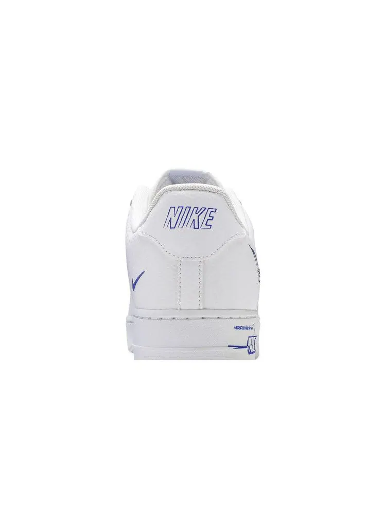Кроссовки Nike Air Force 1 Low 'Sketch' — изображение 8 из 9, белый