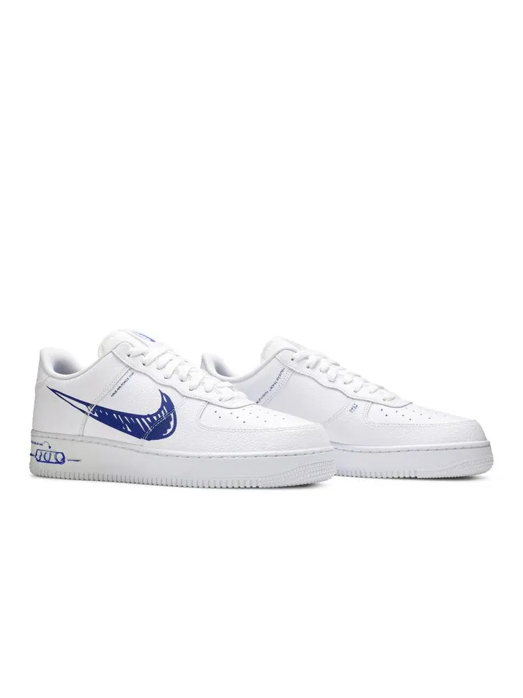 Кроссовки Nike Air Force 1 Low 'Sketch' — изображение 9 из 9, белый