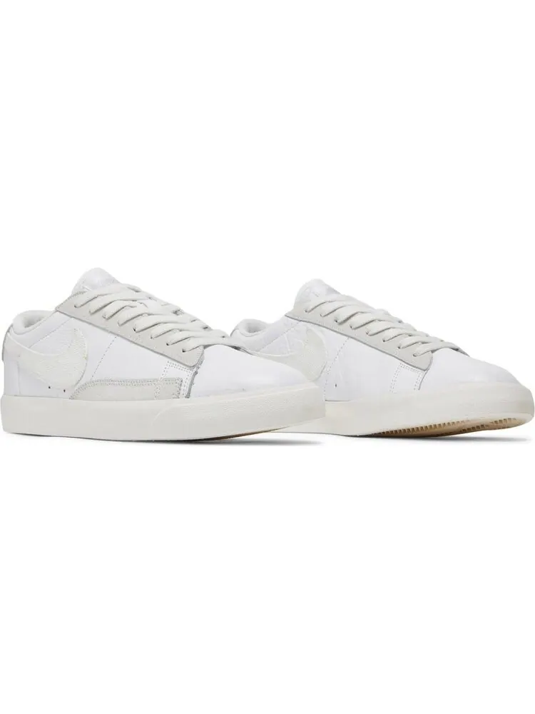 Кроссовки Nike Blazer Low Leather 'Platinum Tint' — изображение 2 из 7, белый