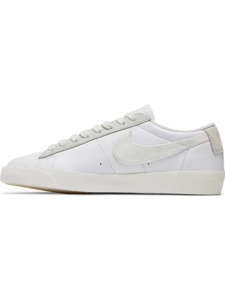 Кроссовки Nike Blazer Low Leather 'Platinum Tint' — изображение 6 из 7, белый