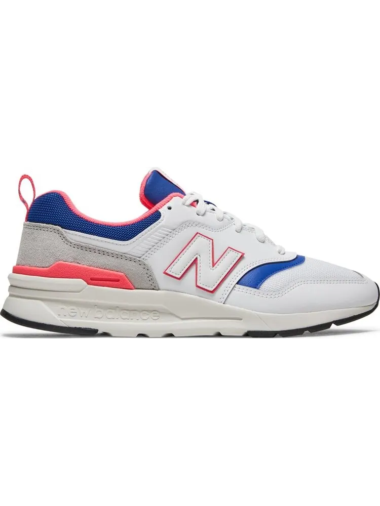 Кроссовки New Balance Wmns 997 'White Blue Pink' — изображение 1 из 8, белый