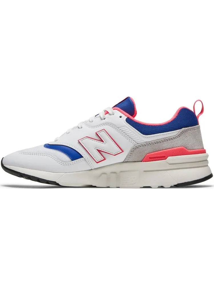 Кроссовки New Balance Wmns 997 'White Blue Pink' — изображение 3 из 8, белый