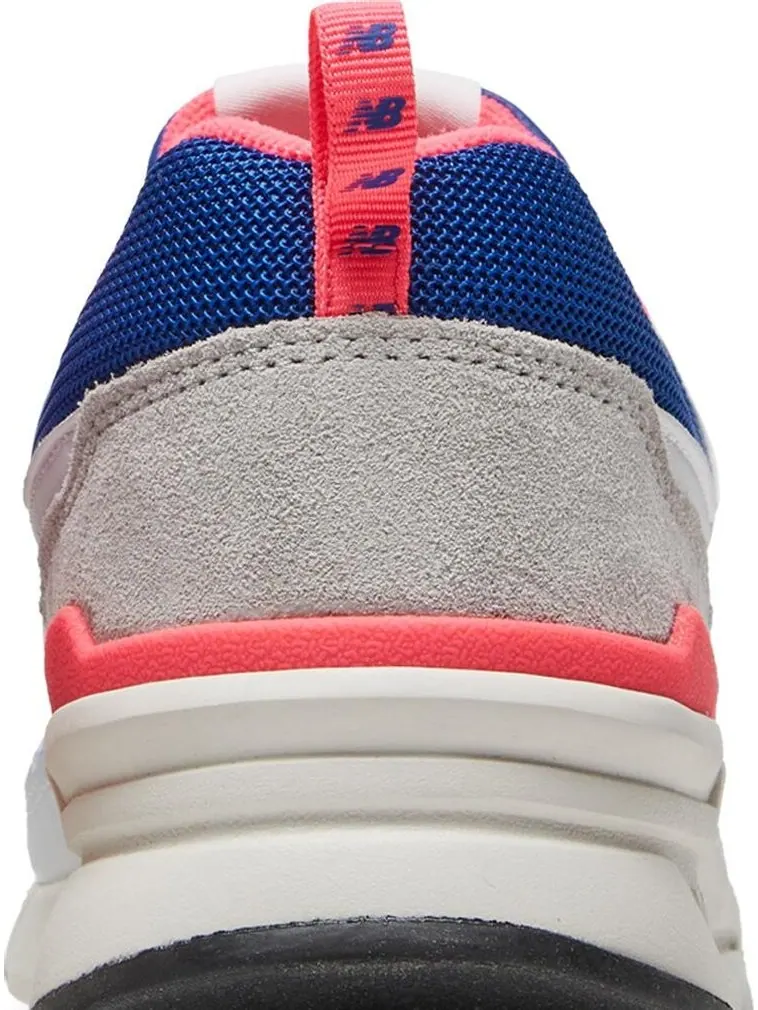 Кроссовки New Balance Wmns 997 'White Blue Pink' — изображение 7 из 8, белый