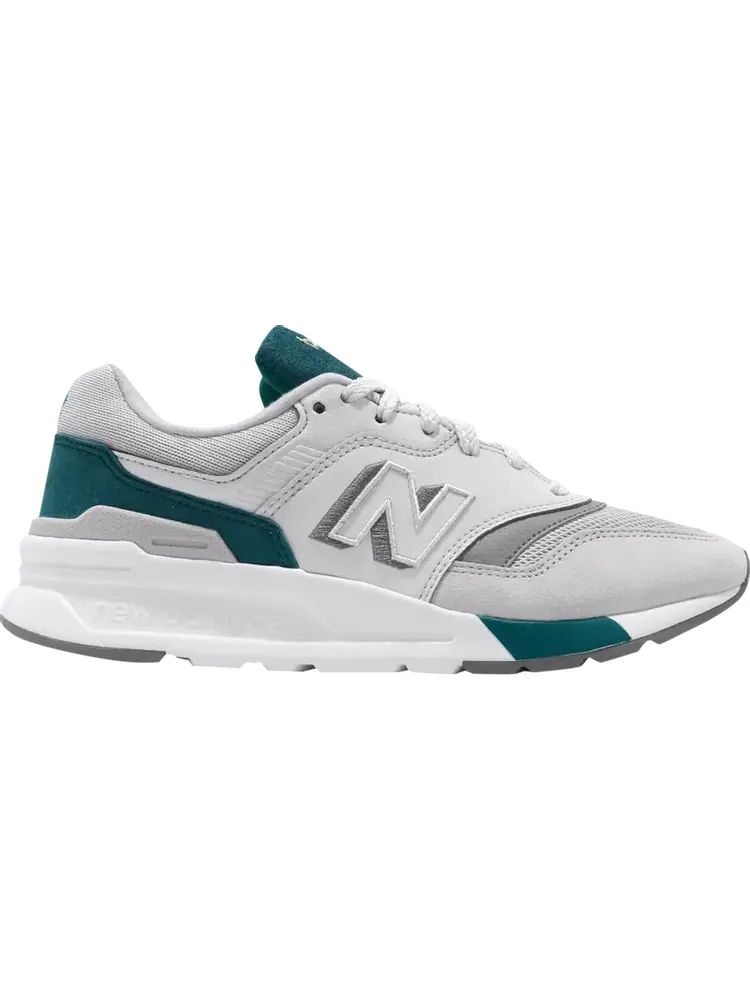 Кроссовки New Balance Wmns 997 'Grey White Green' — изображение 1 из 1, серый