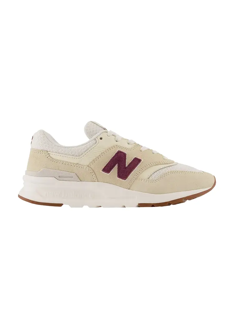 Кроссовки New Balance Wmns 997H 'Macadamia Nut Burgundy' — изображение 1 из 1, серый