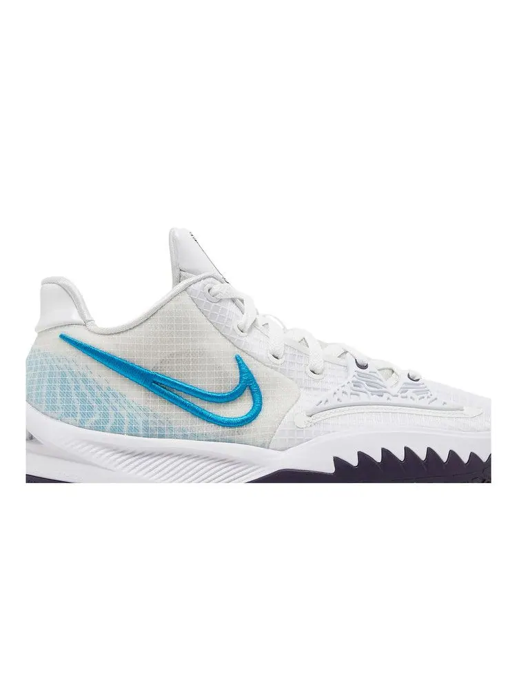 Кроссовки Nike Kyrie Low 4 EP 'White Laser Blue' — изображение 3 из 9, белый/темный/синий