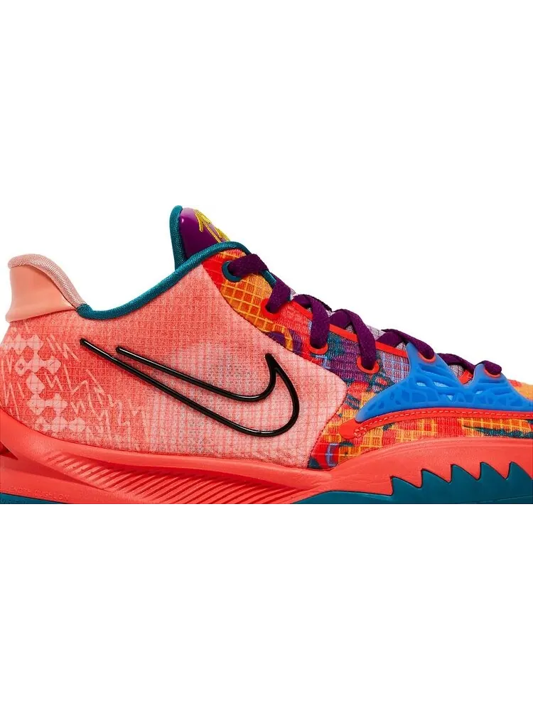 Кроссовки Nike Kyrie Low 4 EP '1 World 1 People' — изображение 2 из 8, оранжевый