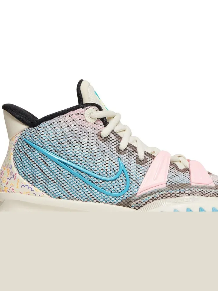 Кроссовки Nike Kyrie 7 'Pale Ivory' — изображение 2 из 8, бежевый
