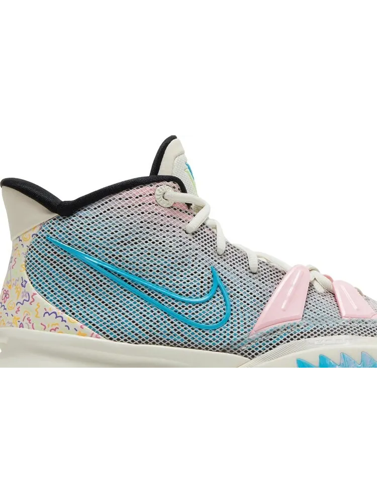 Кроссовки Nike Kyrie 7 EP 'Pale Ivory' — изображение 2 из 8, бежевый