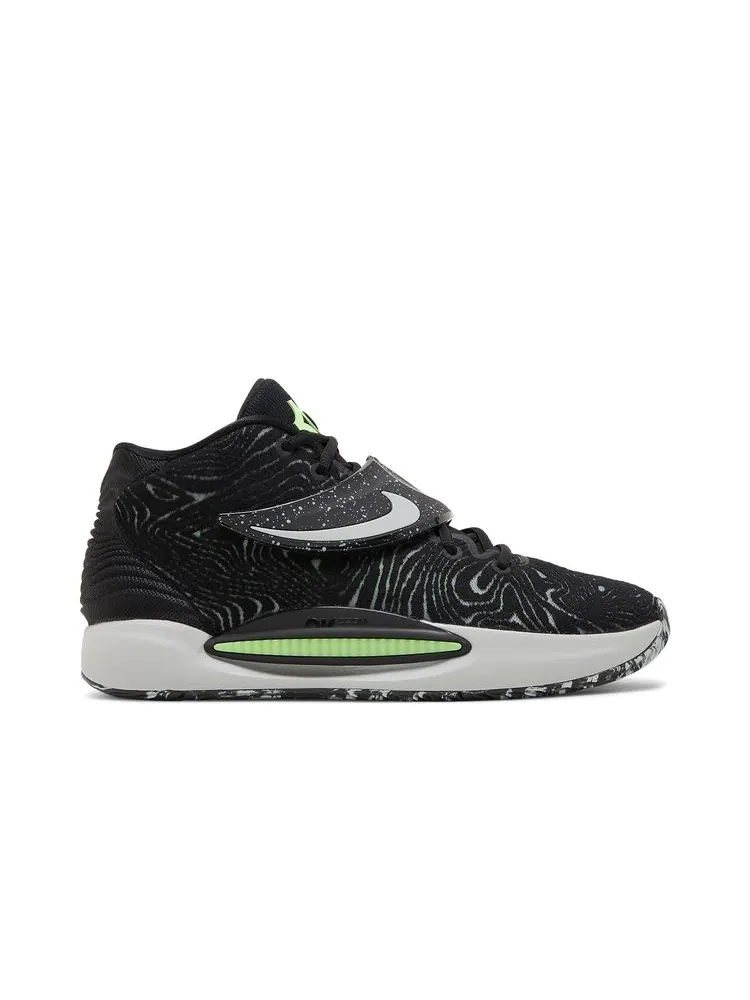 Кроссовки KD 14 EP 'Black Lime Glow' — изображение 1 из 8, черный