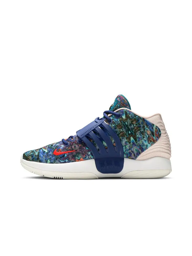 Кроссовки Nike KD 14 EP 'Psychedelic' — изображение 4 из 9, глубокий синий/бледный