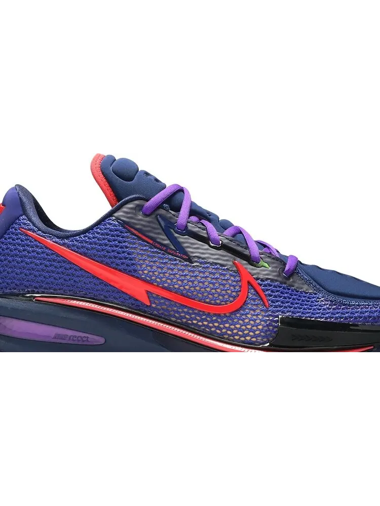 Кроссовки Nike Air Zoom GT Cut 'Blue Void Siren Red' — изображение 2 из 8, синий