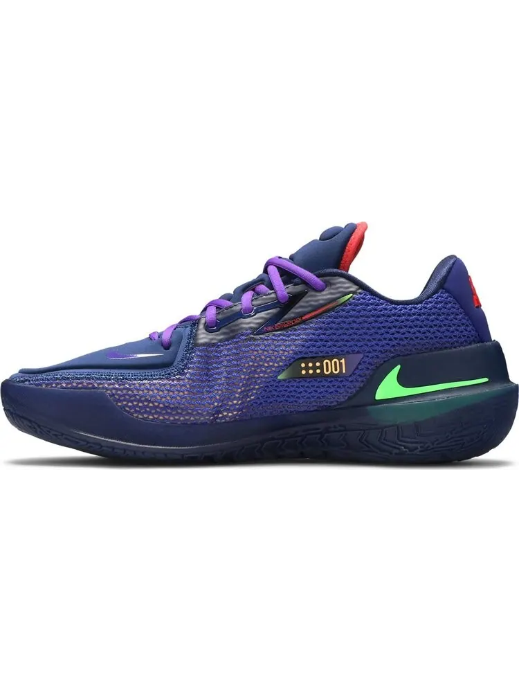 Кроссовки Nike Air Zoom GT Cut 'Blue Void Siren Red' — изображение 3 из 8, синий