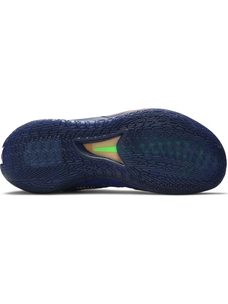 Кроссовки Nike Air Zoom GT Cut 'Blue Void Siren Red' — изображение 4 из 8, синий