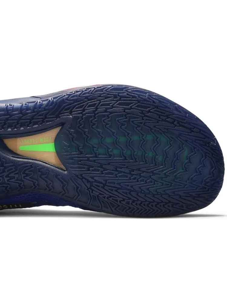 Кроссовки Nike Air Zoom GT Cut 'Blue Void Siren Red' — изображение 5 из 8, синий