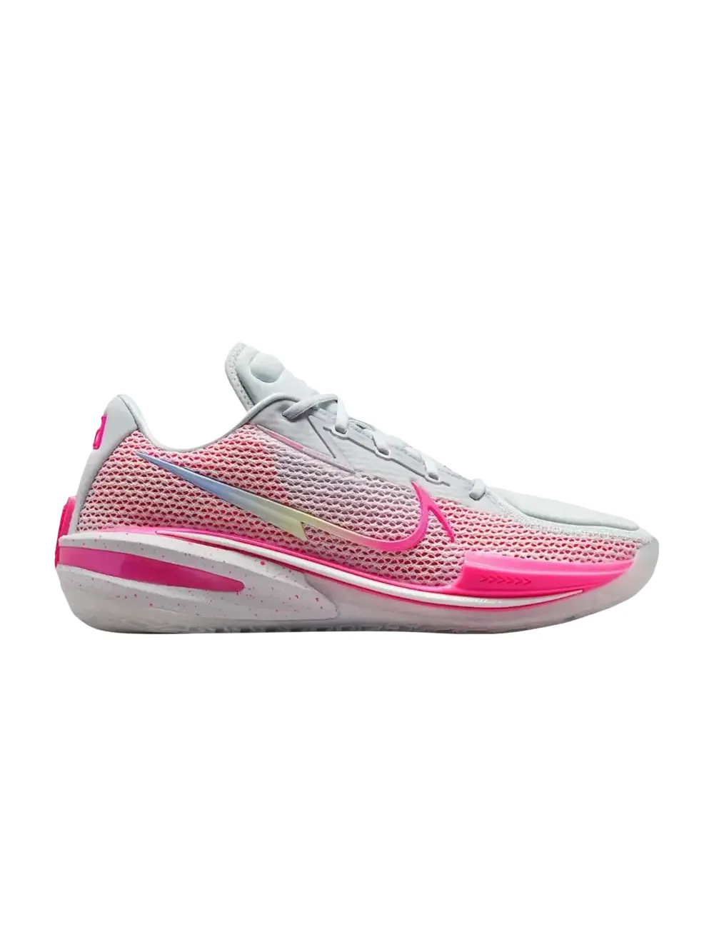 Кроссовки Nike Air Zoom GT Cut EP — изображение 1 из 1, белый-розовый
