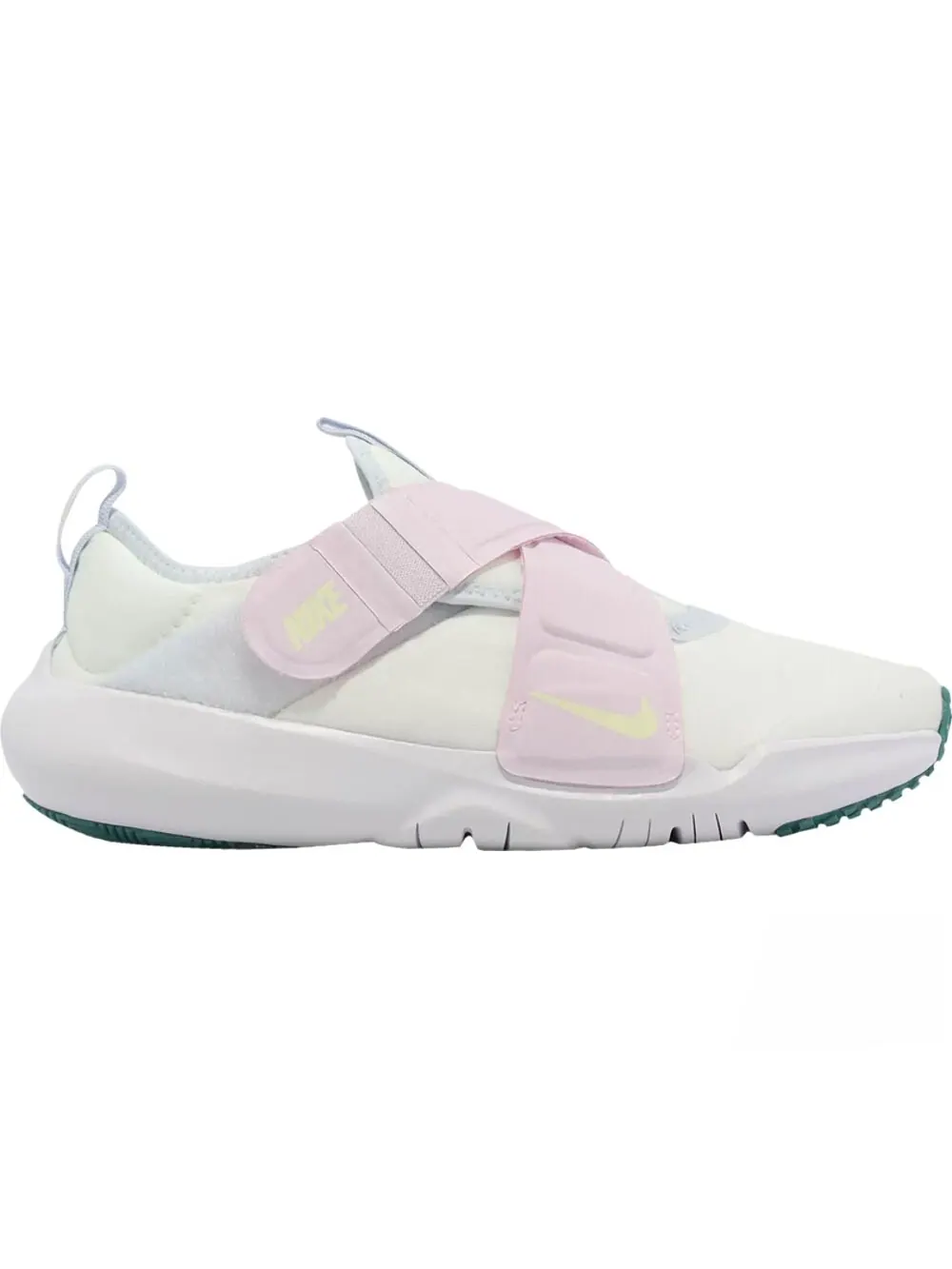 Кроссовки Nike Flex Advance PS Summit White Citron Tint — изображение 1 из 1, бежевый/светло-розовый