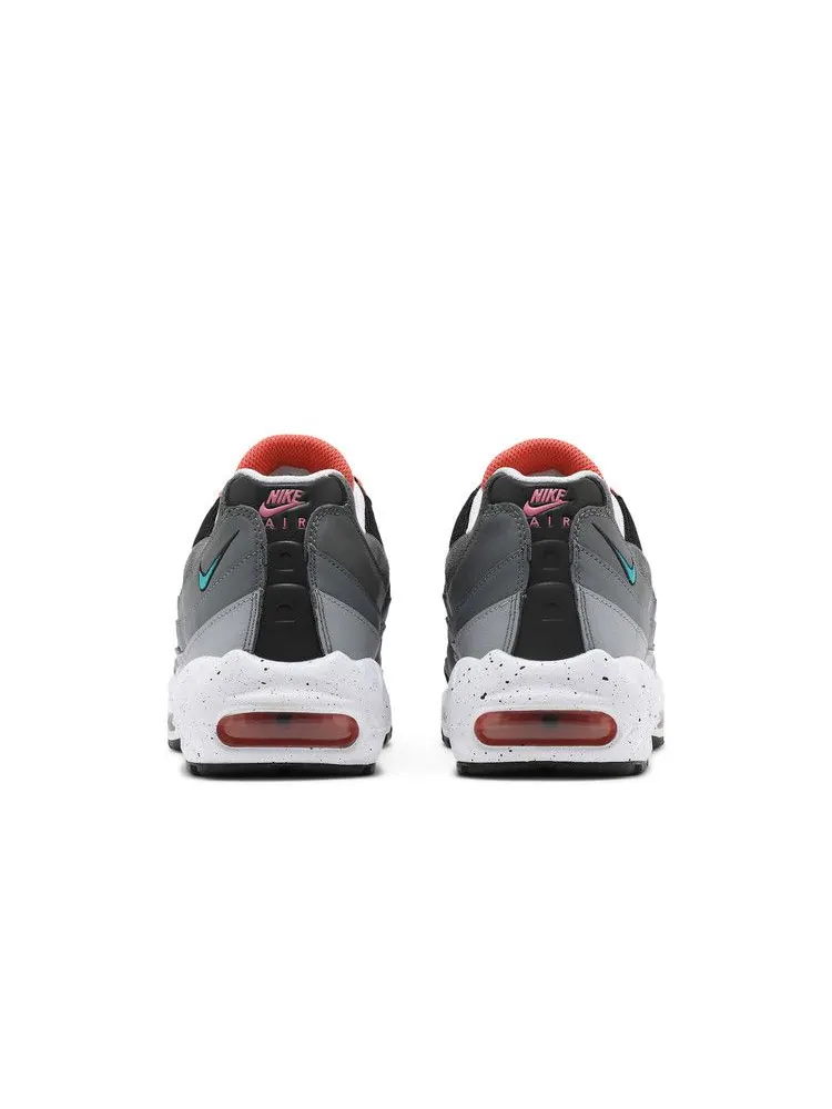 Кроссовки Nike Air Max 95 'Black Speckled' — изображение 7 из 9, черный/оранжевый/белый