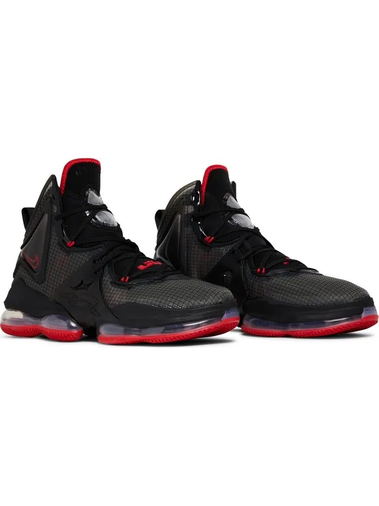 Кроссовки Nike LeBron 19 'Bred' — изображение 8 из 8, черный