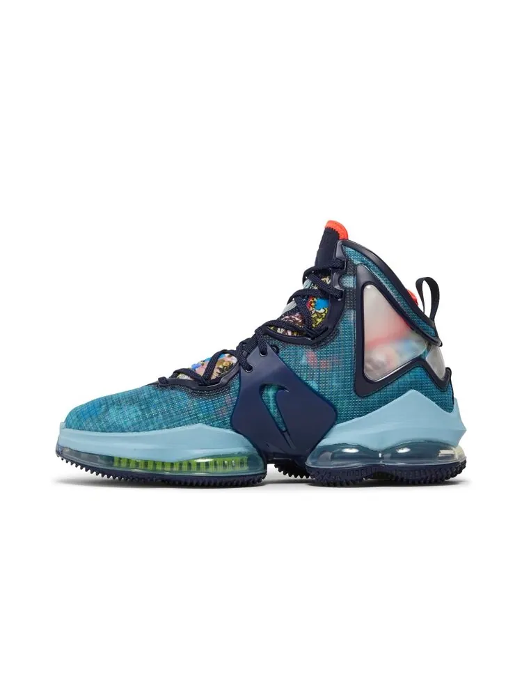 Кроссовки Nike LeBron 19 — изображение 3 из 4, синий