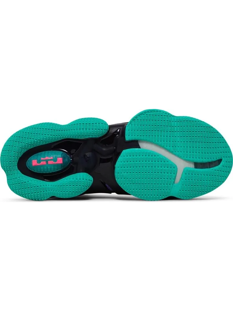 Кроссовки Nike LeBron 19 'DJ Bron' — изображение 4 из 8, фиолетовый