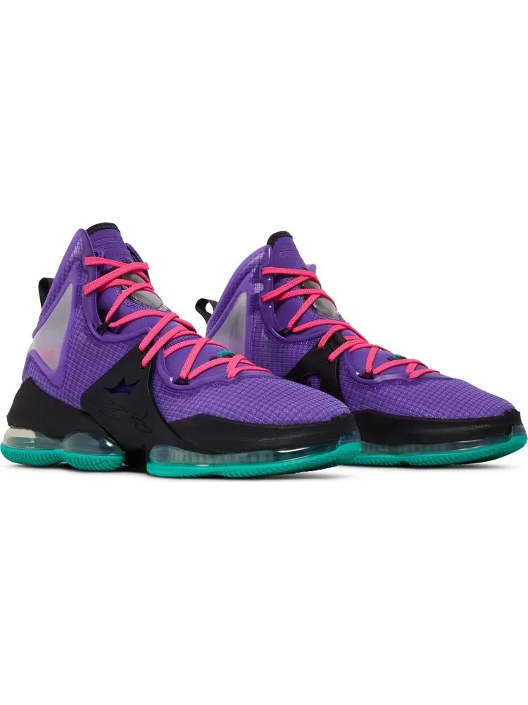 Кроссовки Nike LeBron 19 'DJ Bron' — изображение 8 из 8, фиолетовый