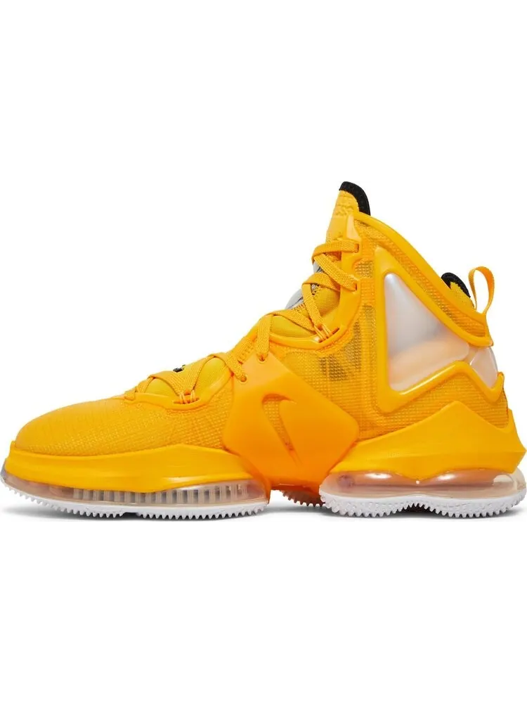 Кроссовки Nike LeBron 19 'Hard Hat' — изображение 3 из 8, желтый