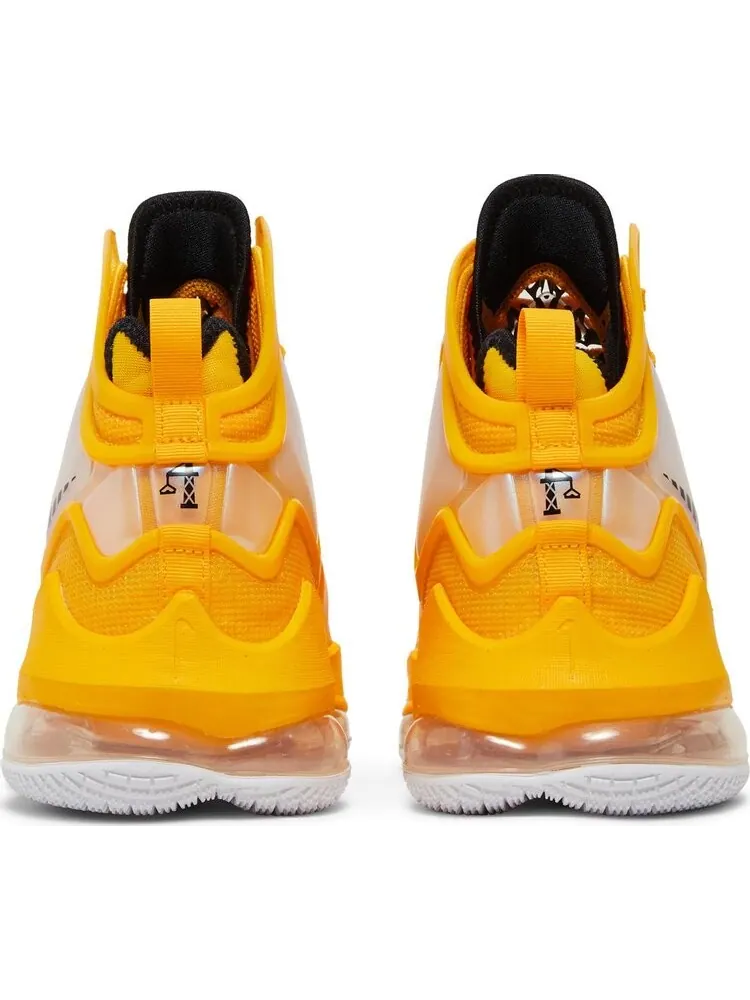 Кроссовки Nike LeBron 19 'Hard Hat' — изображение 6 из 8, желтый