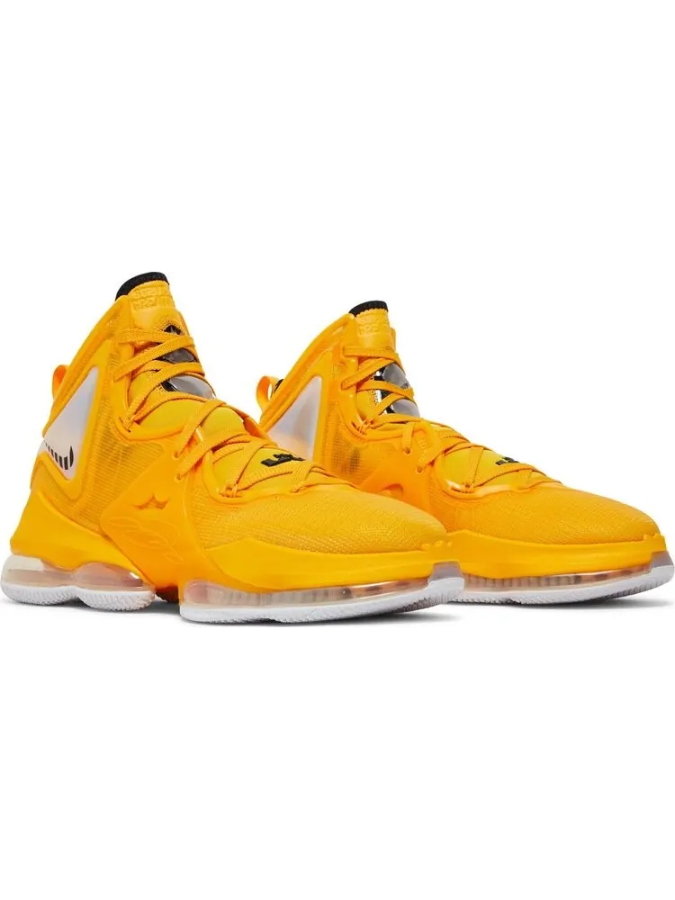 Кроссовки Nike LeBron 19 'Hard Hat' — изображение 8 из 8, желтый
