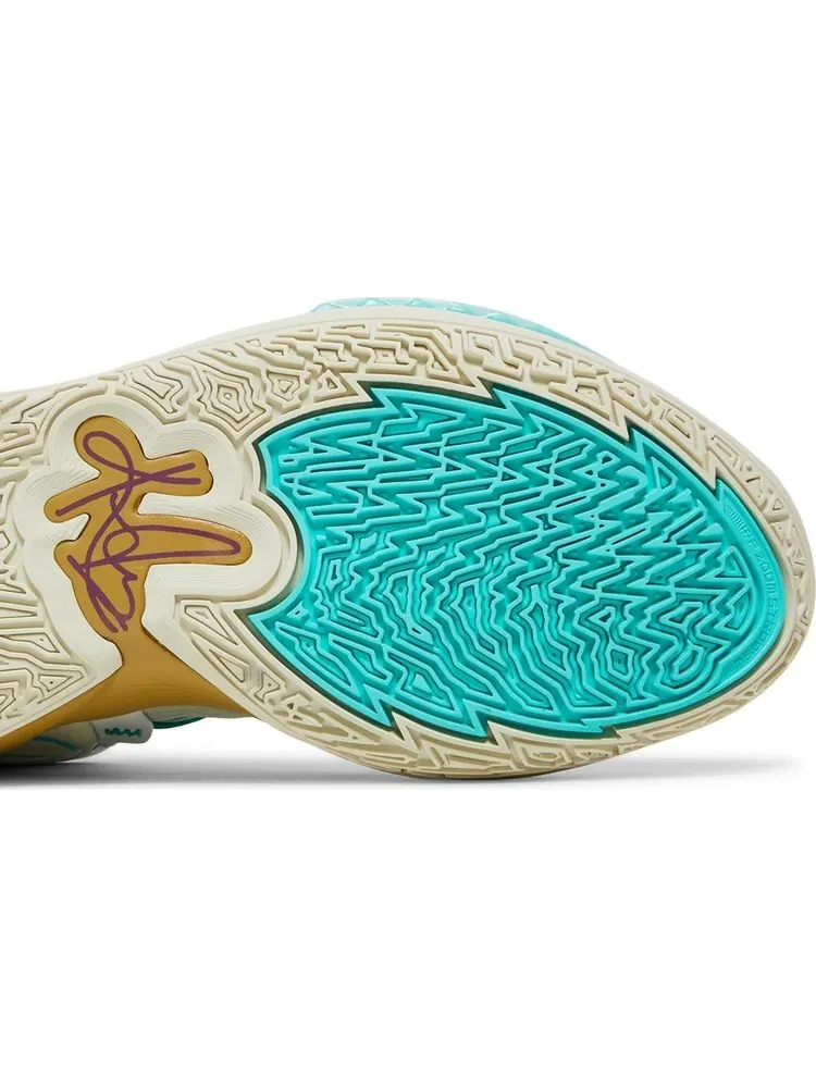 Кроссовки Nike Sue Bird x Kyrie Infinity 'Golden Tribute' — изображение 5 из 8, зеленый