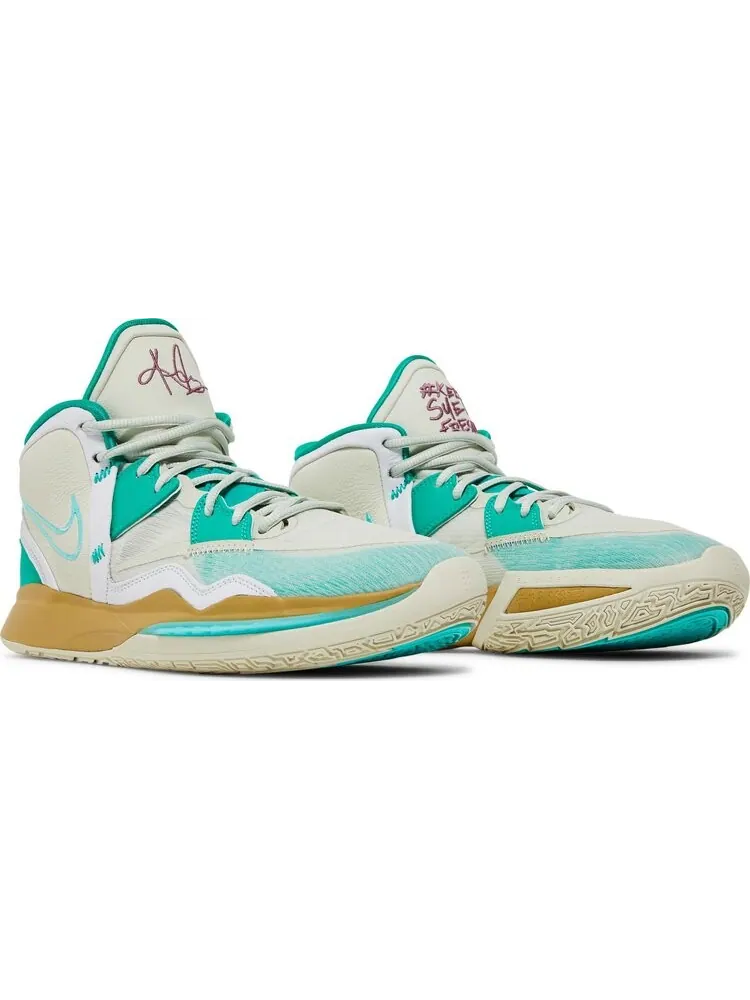 Кроссовки Nike Sue Bird x Kyrie Infinity 'Golden Tribute' — изображение 8 из 8, зеленый