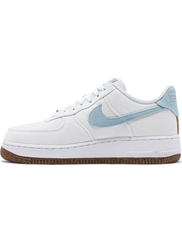 Кроссовки Nike Wmns Air Force 1 '07 SE 'Indigo' — изображение 3 из 8, белый