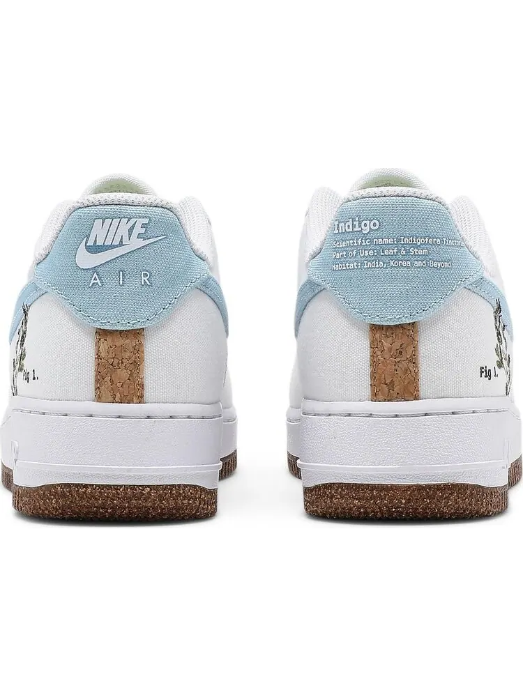 Кроссовки Nike Wmns Air Force 1 '07 SE 'Indigo' — изображение 6 из 8, белый