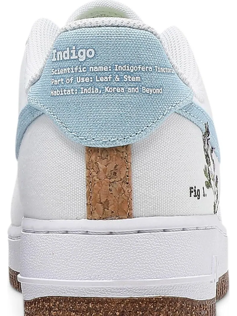 Кроссовки Nike Wmns Air Force 1 '07 SE 'Indigo' — изображение 7 из 8, белый