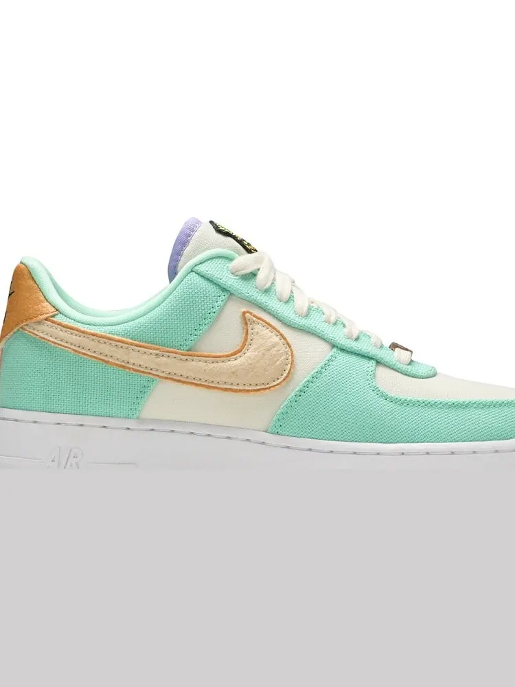 Кроссовки Nike Wmns Air Force 1 '07 LX 'Happy Pineapple' — изображение 2 из 8, зеленый
