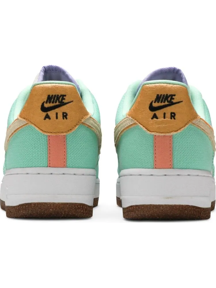 Кроссовки Nike Wmns Air Force 1 '07 LX 'Happy Pineapple' — изображение 6 из 8, зеленый