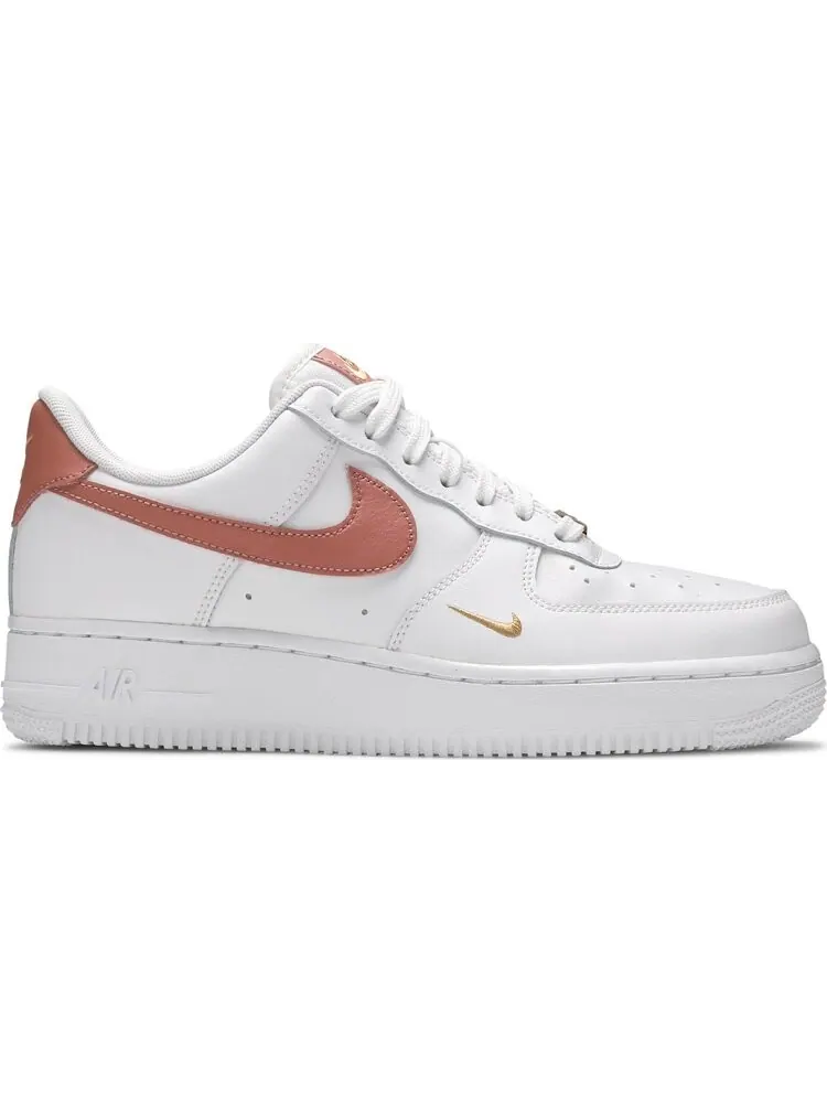 Кроссовки Nike Wmns Air Force 1 '07 Essential 'White Rust Pink' — изображение 1 из 8, белый