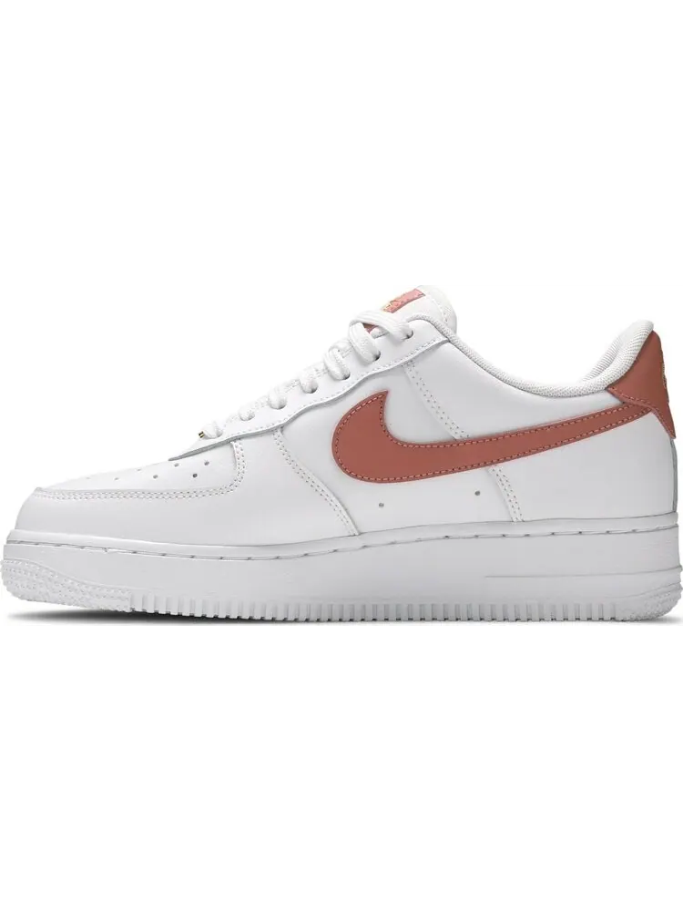 Кроссовки Nike Wmns Air Force 1 '07 Essential 'White Rust Pink' — изображение 3 из 8, белый