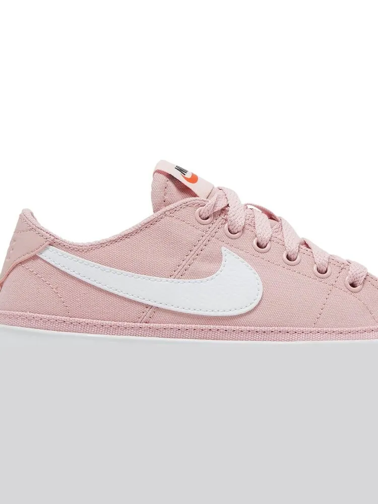Кроссовки Nike Wmns Court Legacy Canvas 'Pink Glaze' — изображение 2 из 8, розовый