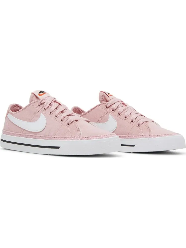 Кроссовки Nike Wmns Court Legacy Canvas 'Pink Glaze' — изображение 8 из 8, розовый