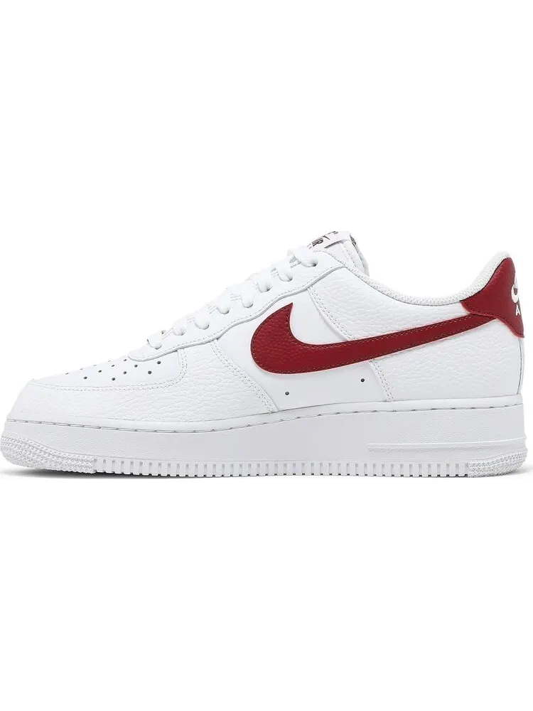 Кроссовки Nike Air Force 1 Low 'White Team Red' — изображение 3 из 8, белый