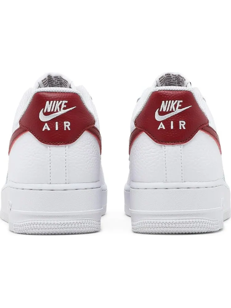 Кроссовки Nike Air Force 1 Low 'White Team Red' — изображение 6 из 8, белый